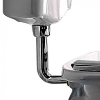 Труба для низкого бачка Kerasan 757190 хром